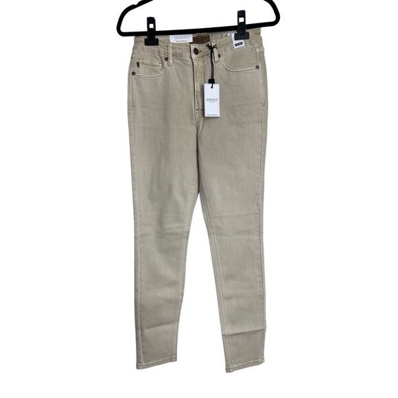 Judy Blue Skinny Jeans Size 9/29 Bone Garment Dyed Tummy Control High Rise NWT - Picture 1 of 13